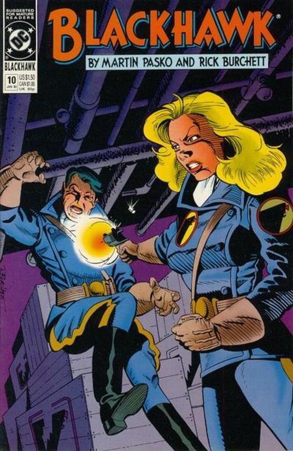 Blackhawk #10 cover