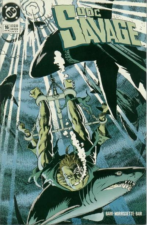 Doc Savage #16 cover