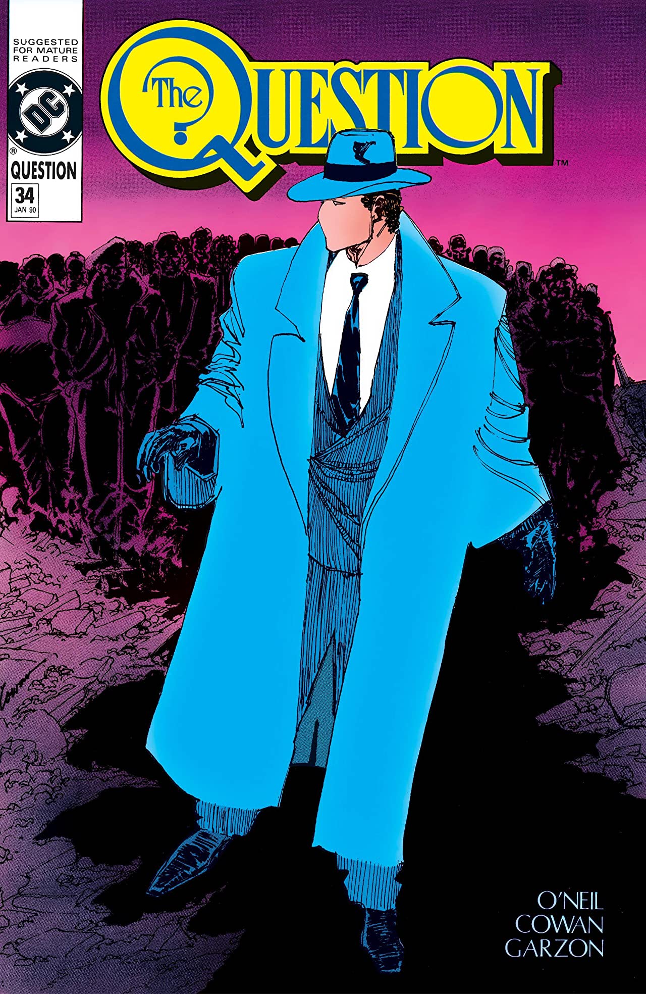 The Question #34 cover