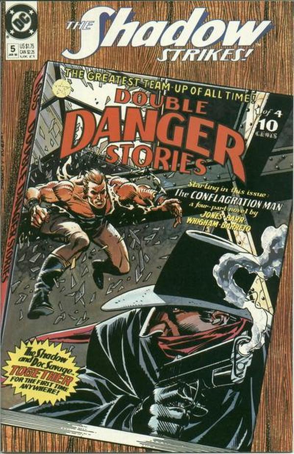 The Shadow Strikes #5 cover