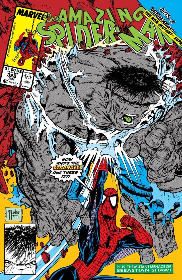 The Amazing Spider-Man #328 cover