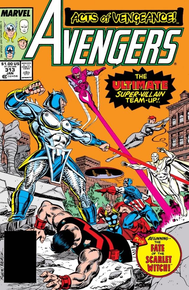The Avengers #313 cover