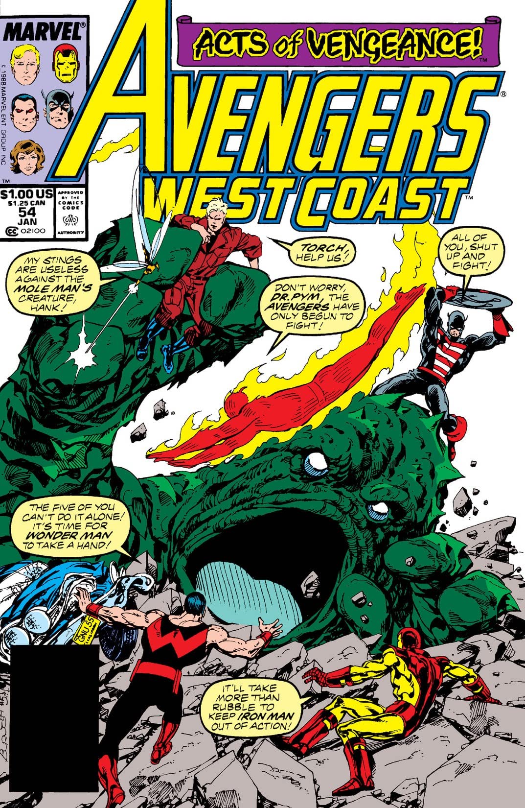 Avengers West Coast #54