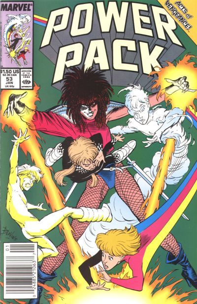 Power Pack #53 cover