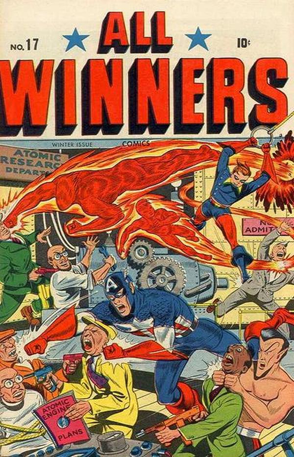 All-Winners Comics #17 cover