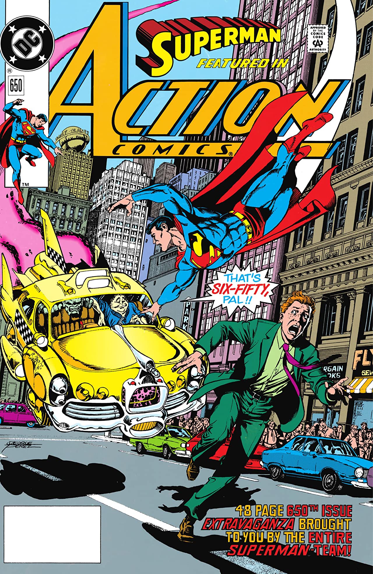 Action Comics #650 cover