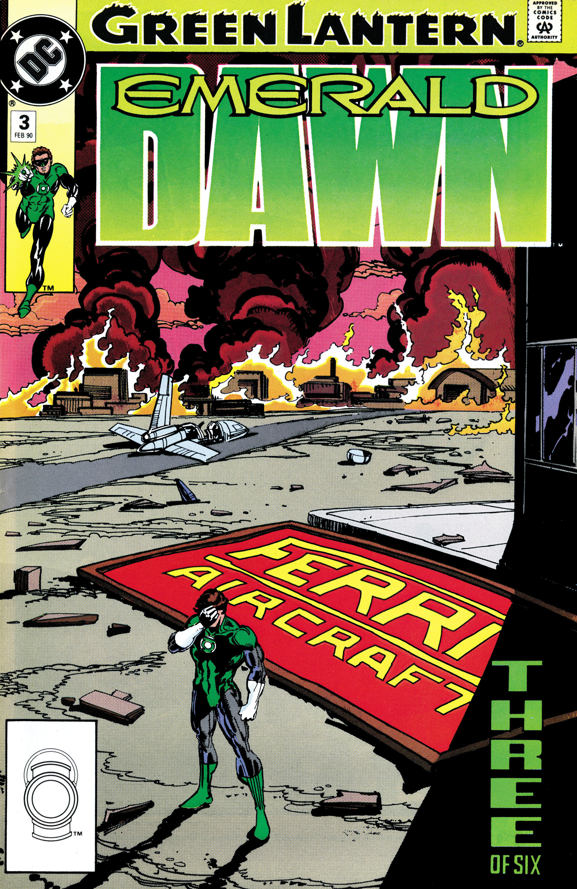 Green Lantern: Emerald Dawn #3 cover