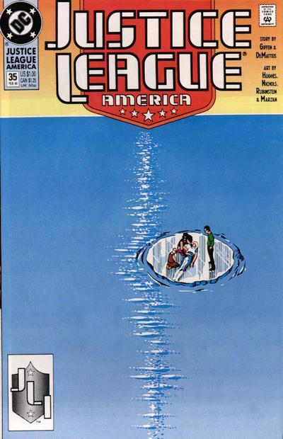 Justice League America #35 cover