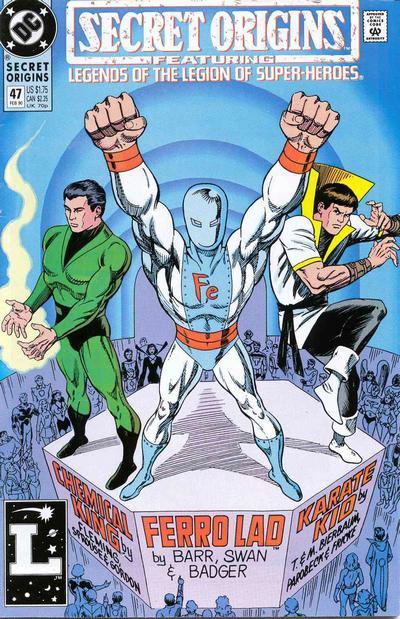 Secret Origins #47 cover