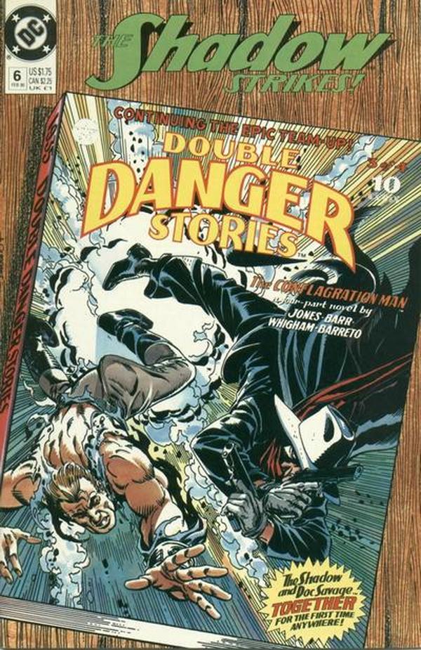 The Shadow Strikes #6 cover