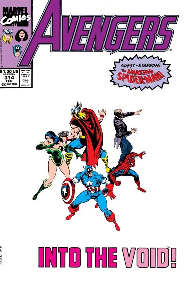 The Avengers #314 cover