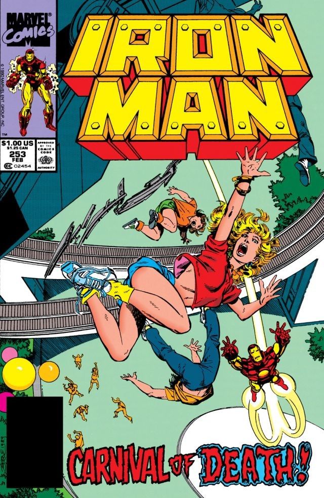 Iron Man #253 cover