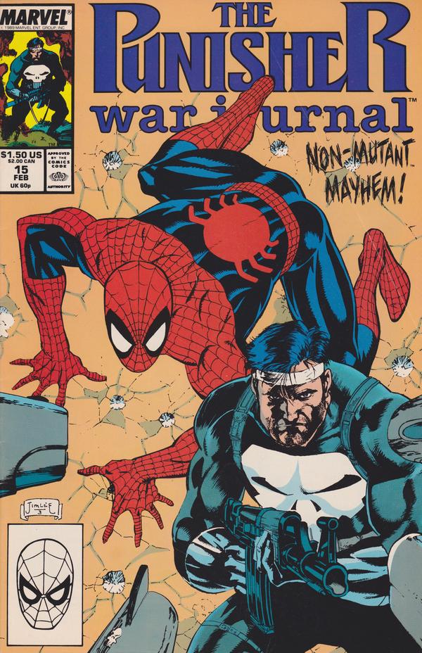 The Punisher War Journal #15 cover
