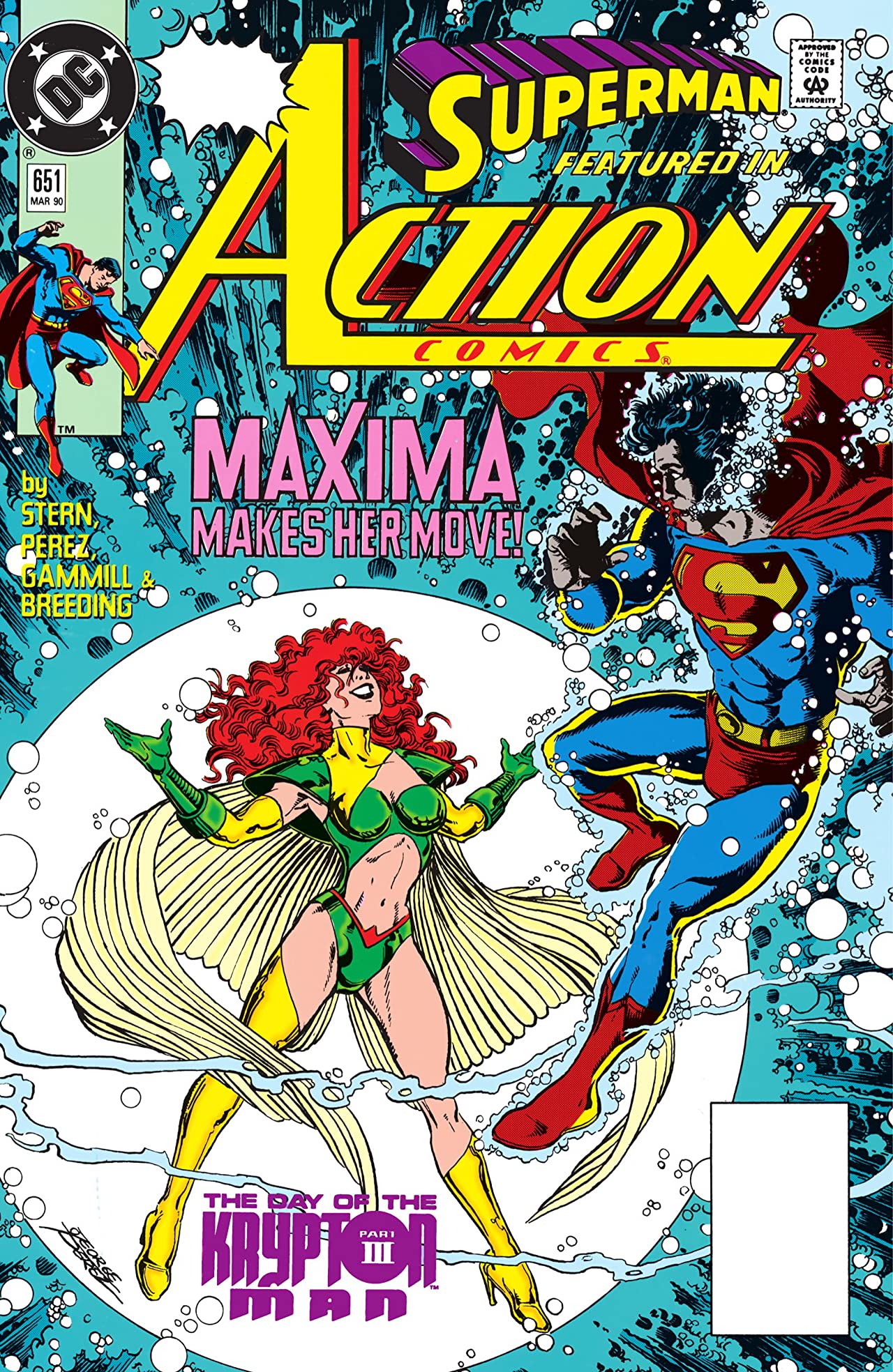 Action Comics #651 cover