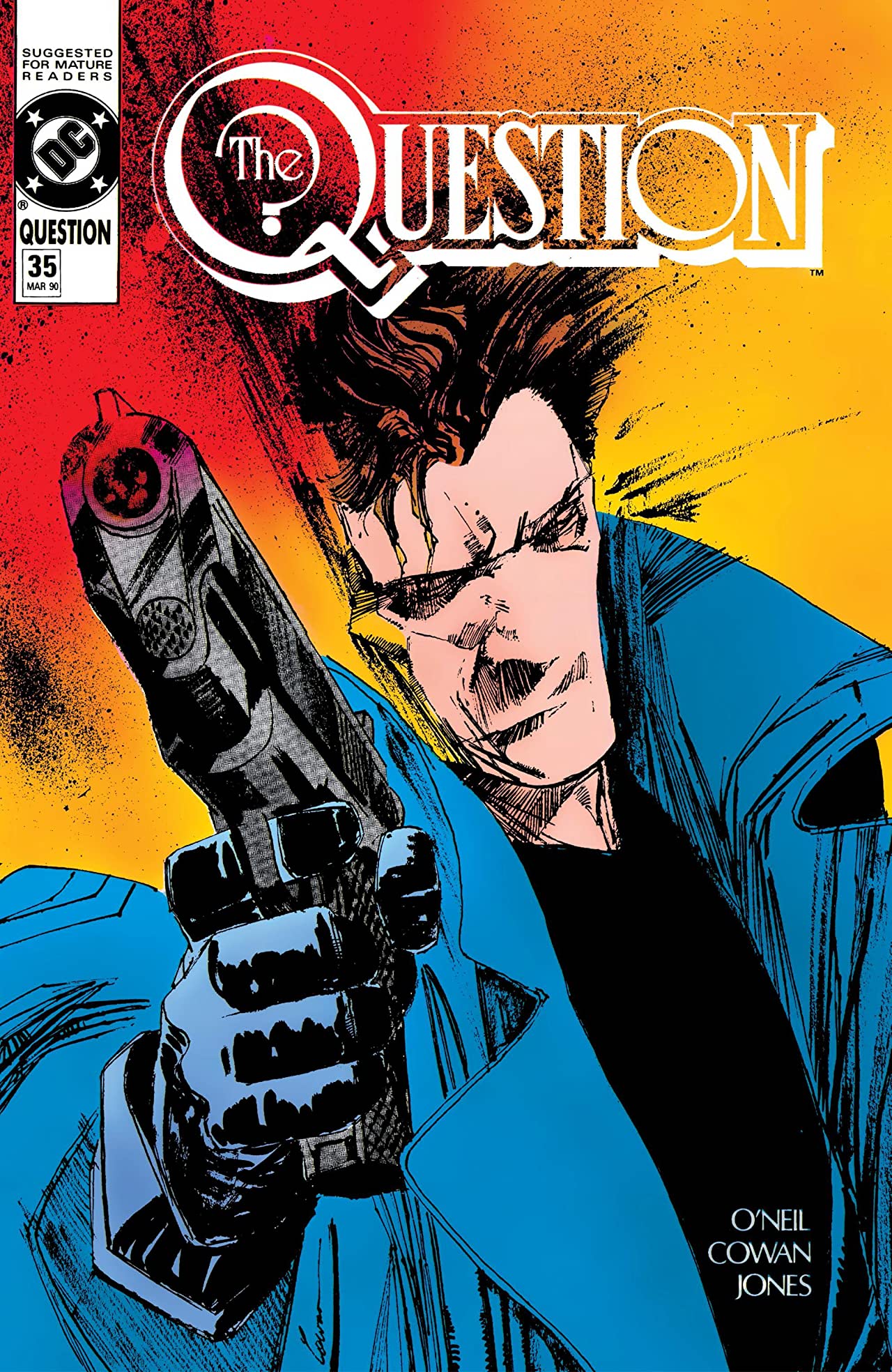 The Question #35 cover