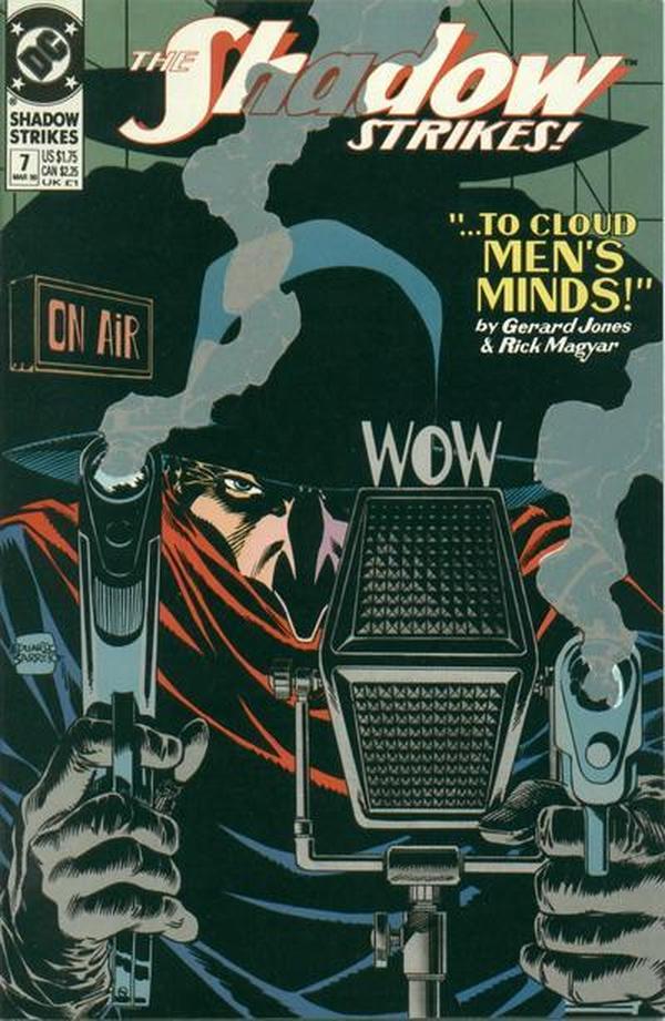The Shadow Strikes #7 cover