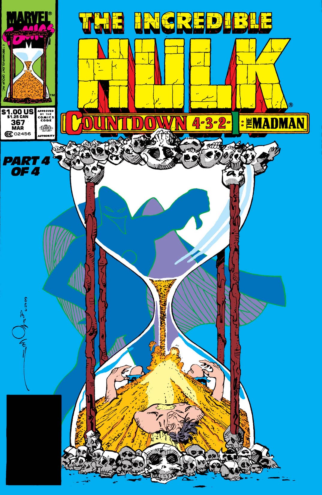 The Incredible Hulk #367 cover
