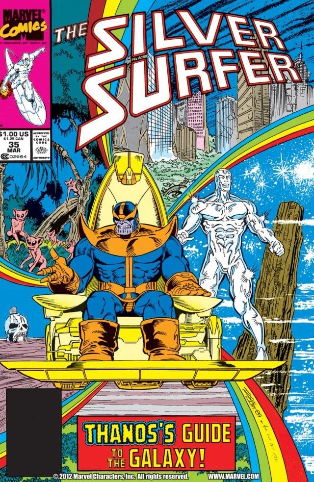 Silver Surfer #35 cover