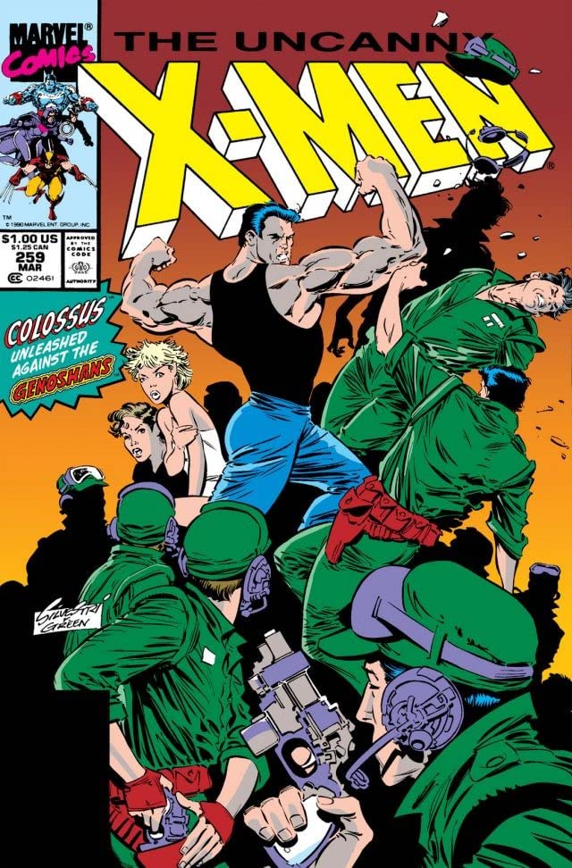 The Uncanny X-Men #259 cover