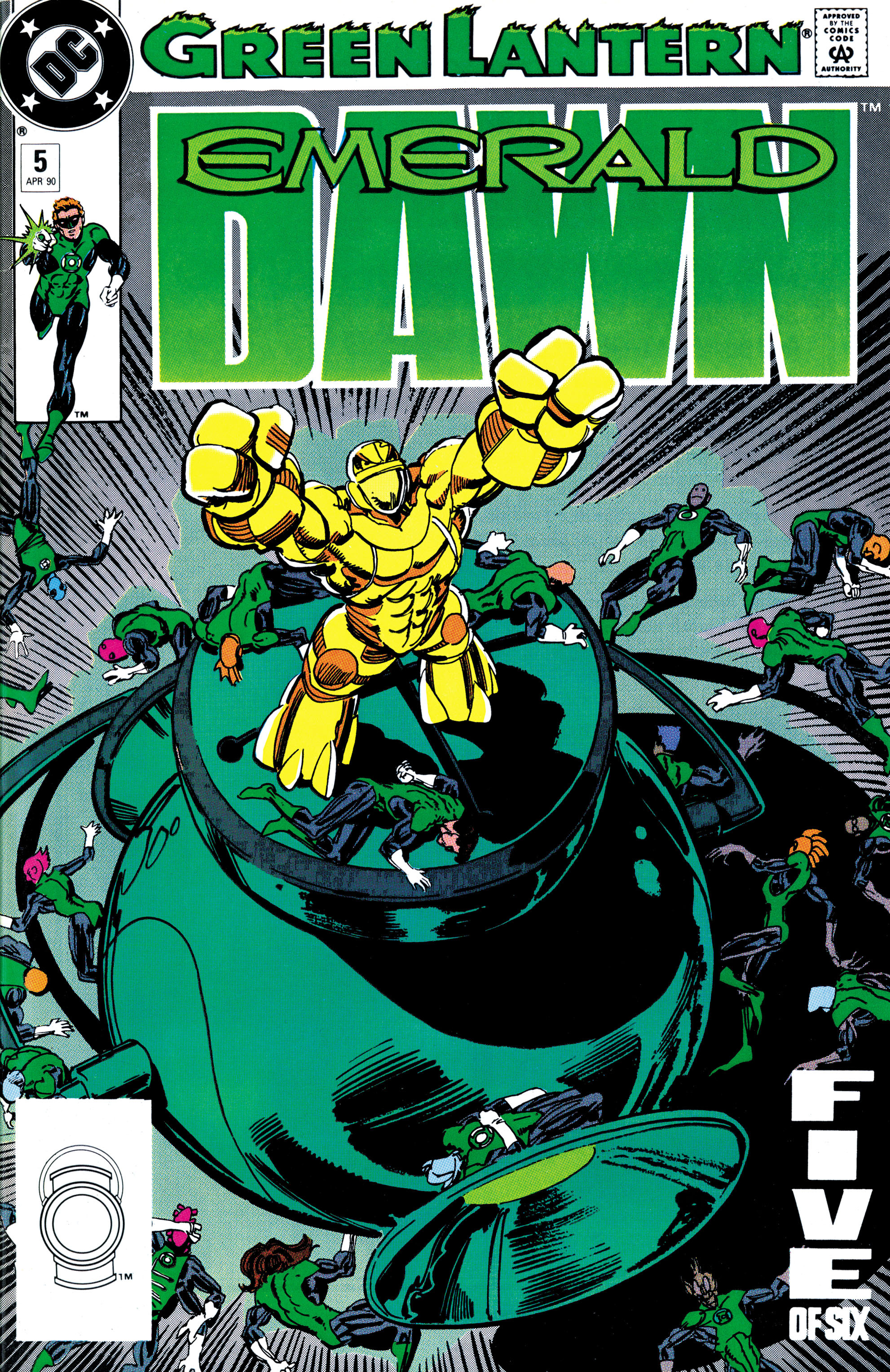 Green Lantern: Emerald Dawn #5 cover