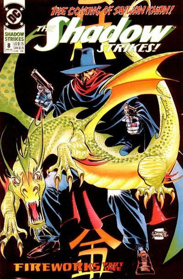 The Shadow Strikes #8 cover