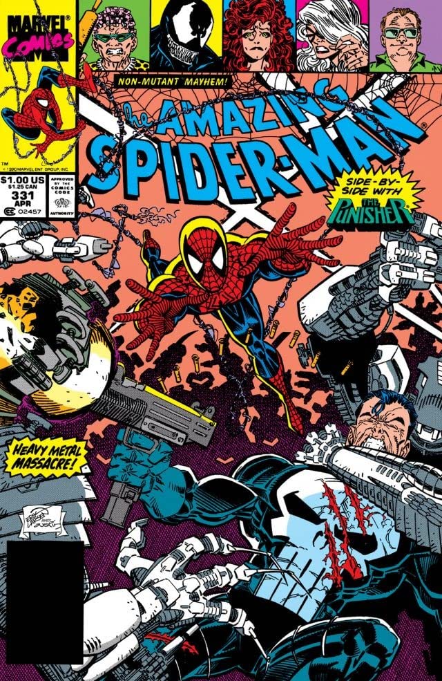 The Amazing Spider-Man #331 cover