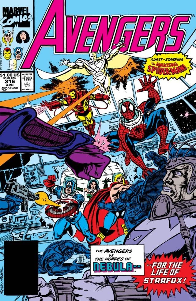 The Avengers #316 cover