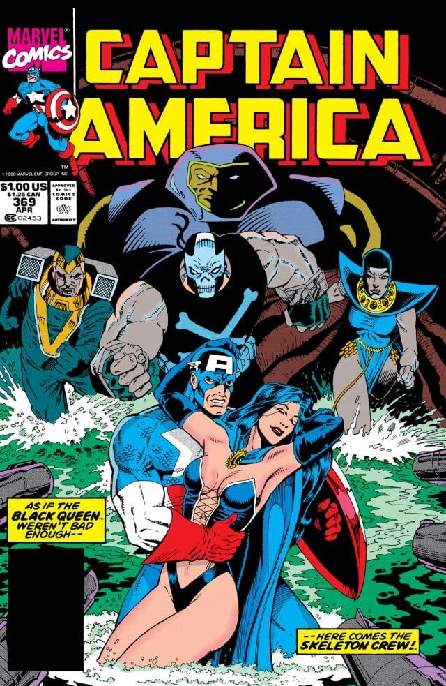 Captain America #369 cover