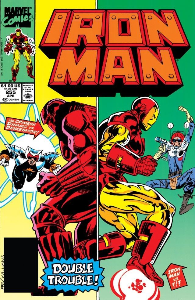 Iron Man #255 cover