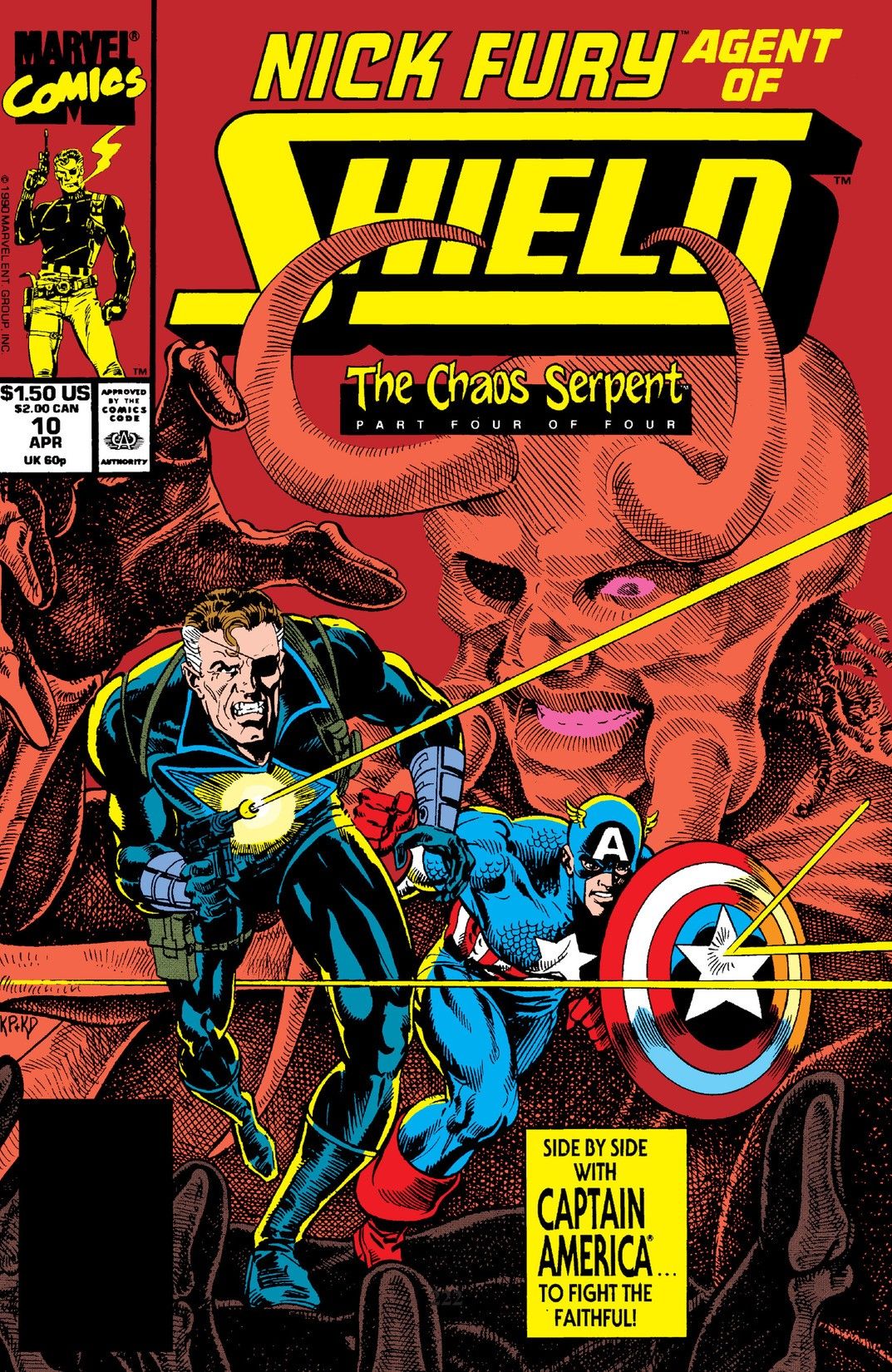 Nick Fury, Agent of S.H.I.E.L.D. #10 cover