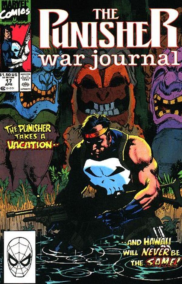 The Punisher War Journal #17 cover