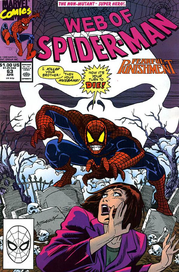 Web of Spider-Man #63 cover
