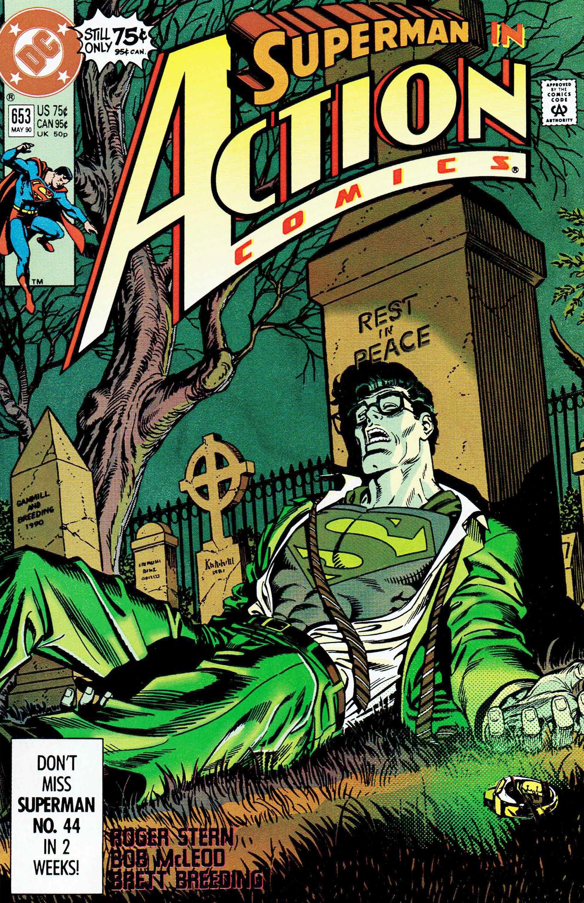 Action Comics #653 cover