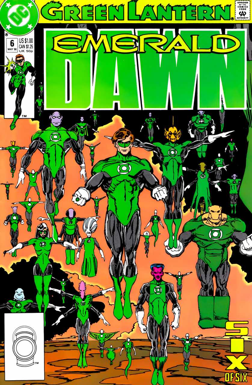 Green Lantern: Emerald Dawn #6 cover