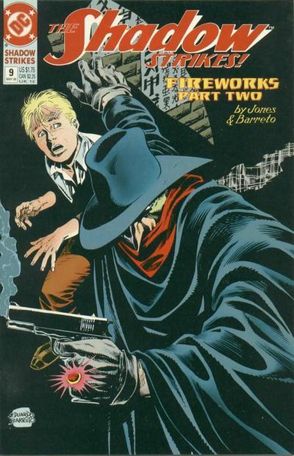 The Shadow Strikes #9 cover
