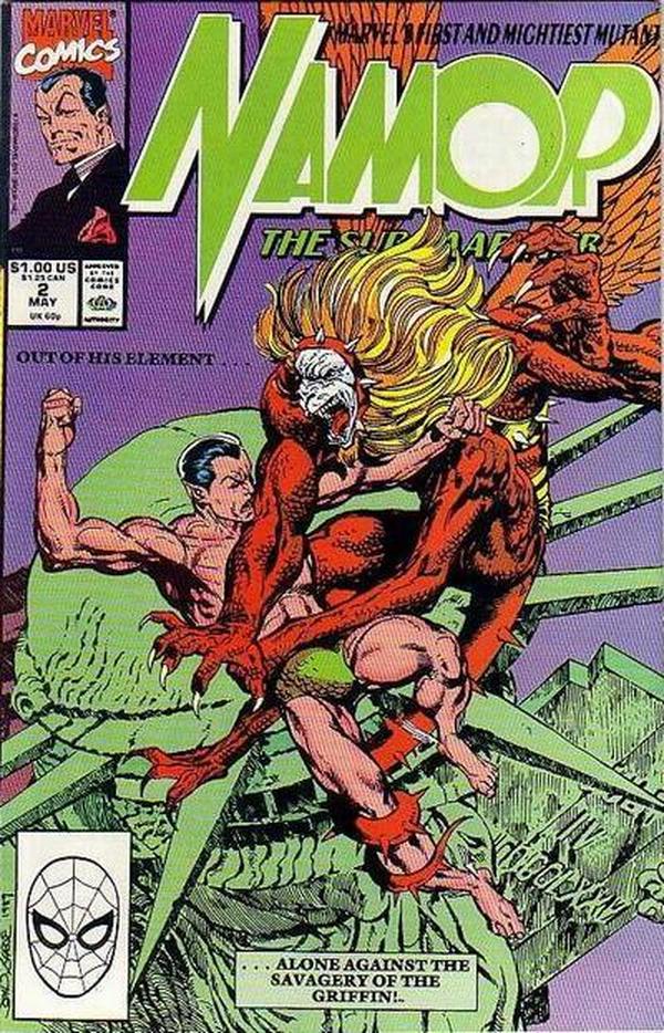 Namor, the Sub-Mariner #2 cover