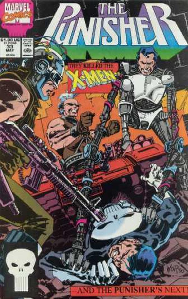 The Punisher #33 cover