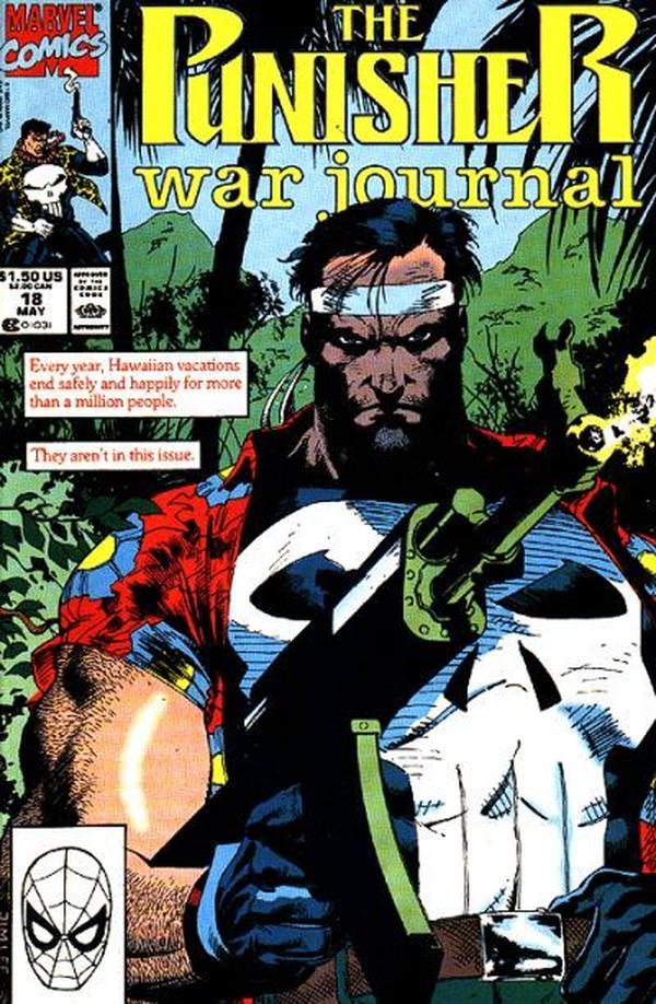 The Punisher War Journal #18 cover