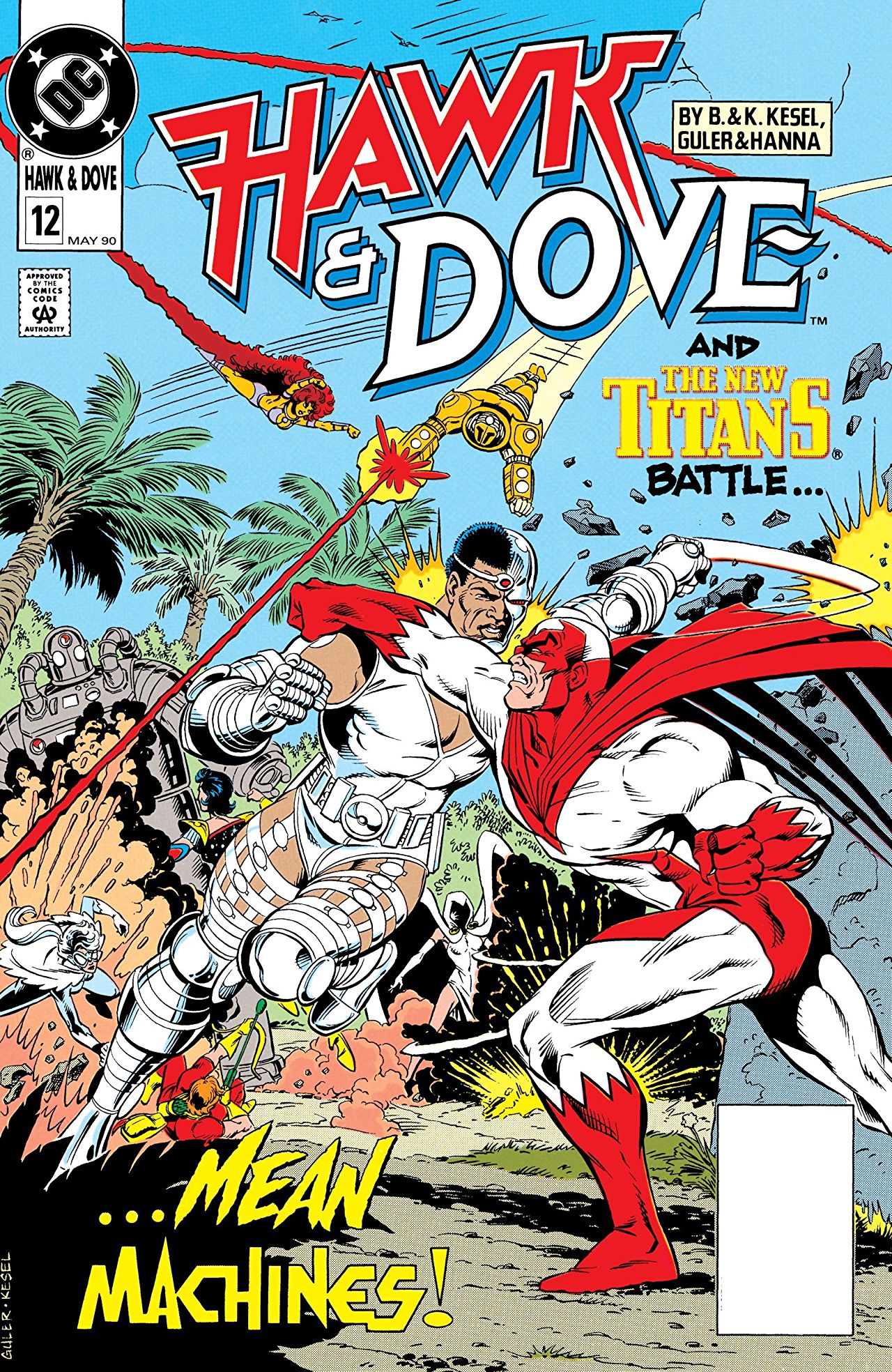 Hawk and Dove #12 cover