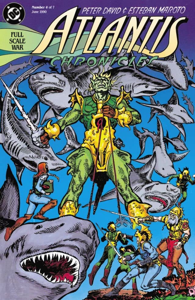 The Atlantis Chronicles #4 cover