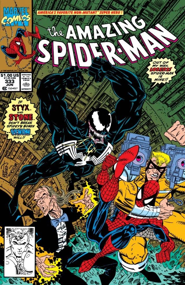 The Amazing Spider-Man #333 cover
