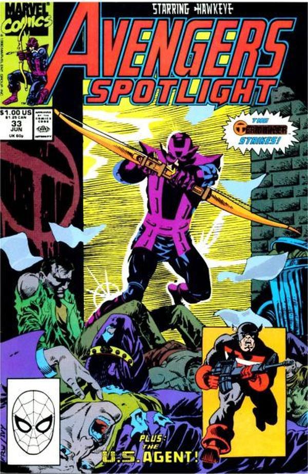 Avengers Spotlight #33 cover