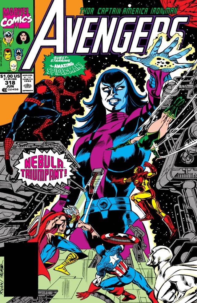 The Avengers #318 cover