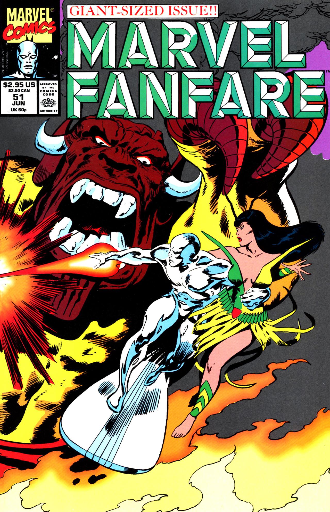 Marvel Fanfare #51 cover