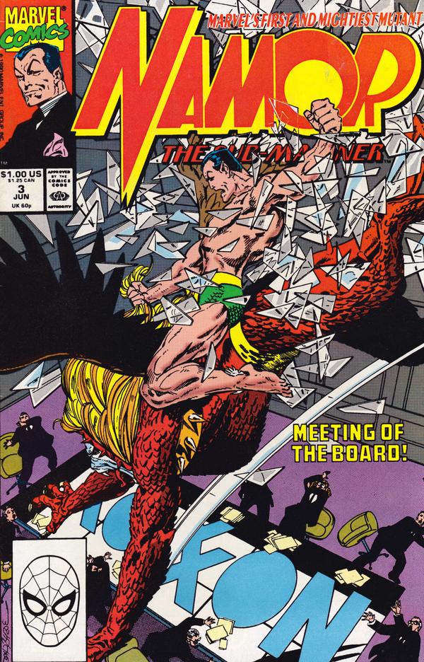 Namor, the Sub-Mariner #3 cover