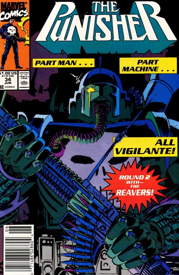 The Punisher #34 cover