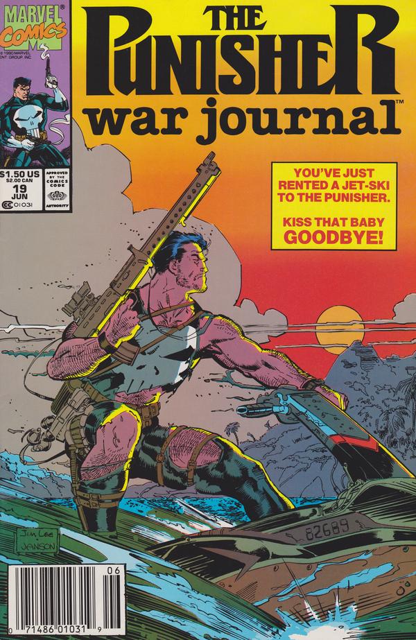The Punisher War Journal #19 cover