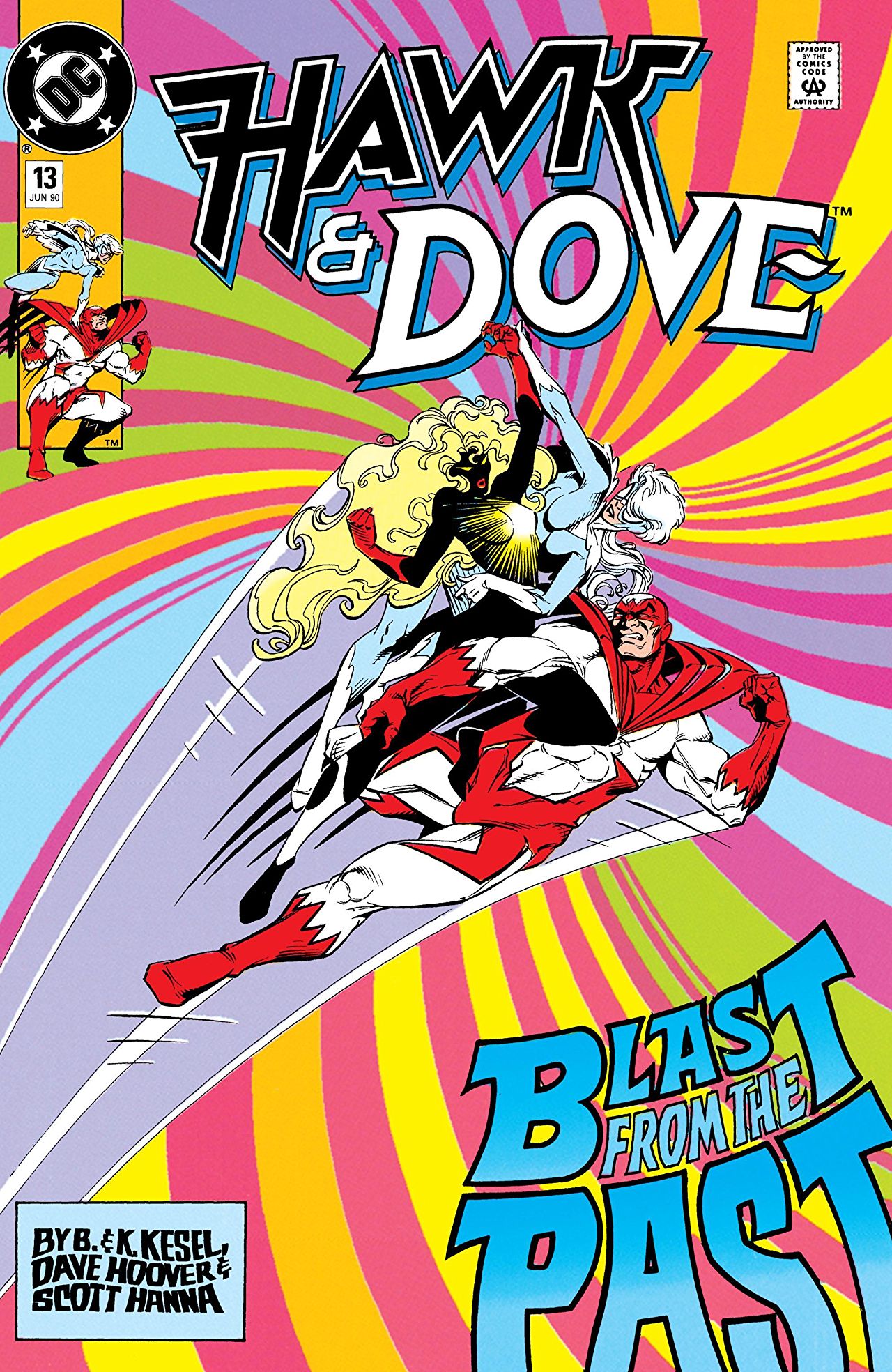 Hawk and Dove #13 cover