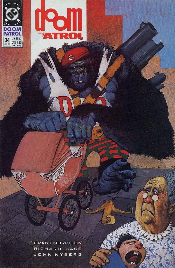 Doom Patrol #34 cover