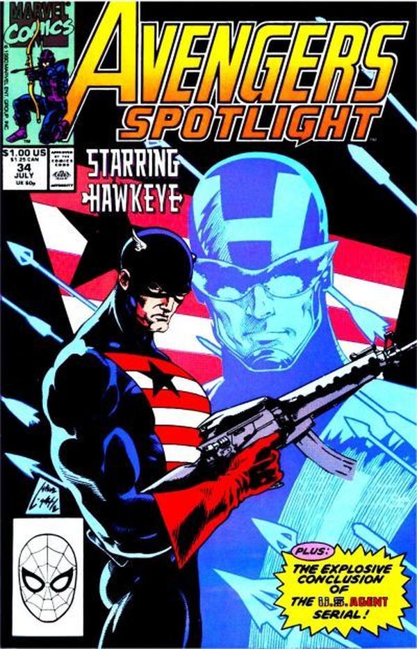Avengers Spotlight #34 cover